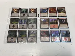 Mixed Magic: The Gathering Trading Card Bundle (9 Card Sheets) - Image 3
