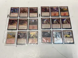 Mixed Magic: The Gathering Trading Card Bundle (9 Card Sheets) - Image 4