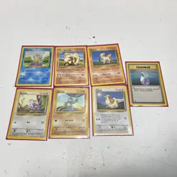 1999 Pokemon Base Set Unlimited Non Holo Trading Card Bundle (Set Of 25) - Image 3