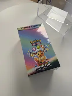 Pokemon TCG: PRISMATIC Evolutions Booster Bundle DISPLAY Case | NEW & SEALED !!! - Image 5