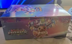 Pokemon TCG: Prismatic Evolutions Booster Bundle Display Case | New & Sealed - Image 3