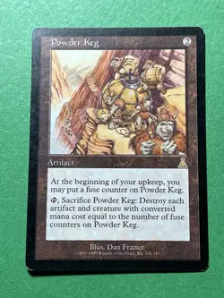 **Powder Keg** ~Urza's Destiny~ MTG: Magic the Gathering, Moderate Play (MP) - Image 1