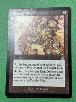 **Powder Keg** ~Urza's Destiny~ MTG: Magic the Gathering, Moderate Play (MP) - Image 2