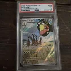 2023 Pokemon Farigiraf 228/193 Sv02: Paldea Evolved Holo PSA 7 - Image 1