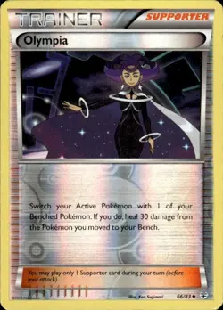 Pokemon Reverse Holo Olympia Generations 66/83 LP - Image 1