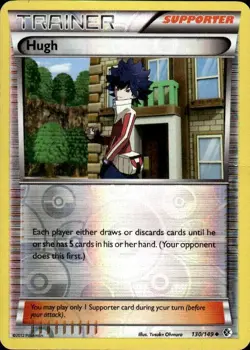Pokemon Reverse Holo Hugh Boundaries Crossed 130/149 LP - Image 1