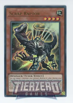Yugioh MP22-EN067 Scrap Raptor Ultra Rare 1st Edition Near Mint - Image 1