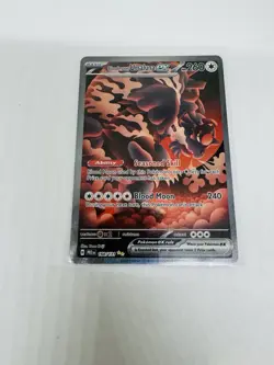 Bloodmoon Ursaluna EX 168/131 Prismatic Evolutions SIR NM Pokemon TCG - Image 1
