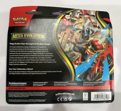Pokemon Mega Evolution 3 Booster Packs & Psyduck Promo Card Pokemon TCG Sealed! - Image 3