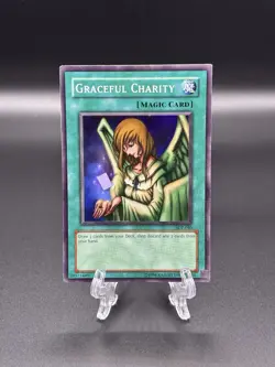 Konami Yu-Gi-Oh! TCG Graceful Charity SDP-040 Magic/Spell Card Lot of 4 ✨ - Image 3