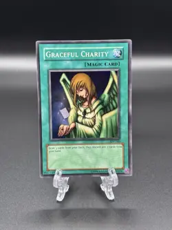 Konami Yu-Gi-Oh! TCG Graceful Charity SDP-040 Magic/Spell Card Lot of 4 ✨ - Image 5
