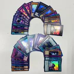 Mixed Rare Holographic YU-GI-OH! TCG and CCG Trading Cards Bundle (Set Of 100) - Image 1