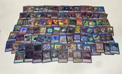 Mixed Rare Holographic YU-GI-OH! TCG and CCG Trading Cards Bundle (Set Of 100) - Image 1