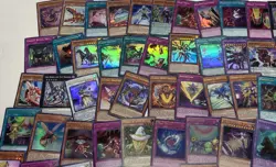 Mixed Rare Holographic YU-GI-OH! TCG and CCG Trading Cards Bundle (Set Of 100) - Image 2