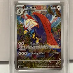 Pokemon TCG Braviary Illustration Rare Card 214/191 Surging Sparks PSA 10 - Image 2