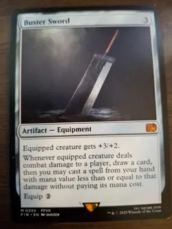 Buster Sword Final Fantasy Regular - Image 1