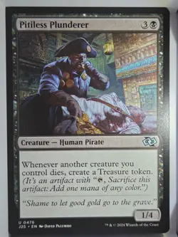 Pitiless Plunderer - U476 - MTG - Foundations Jumpstart (J25) - Image 1