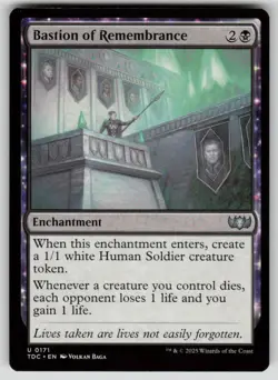 Bastion of Remembrance Normal U Commander: Tarkir: Dragonstorm 171 NM - Image 1