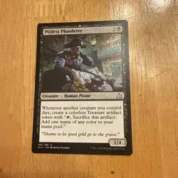 Pitiless Plunderer #81 (NM) Rivals of Ixalan RIX Magic MTG - Image 1