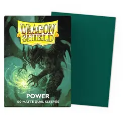 Dragon Shield Matte Dual Power Sleeves 100ct - Standard Size - MTG Pokemon TCG - Image 1