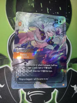 Sett Brawler SFD 232/221 Overnumber Spiritforged Riftbound League of Legends - Image 2