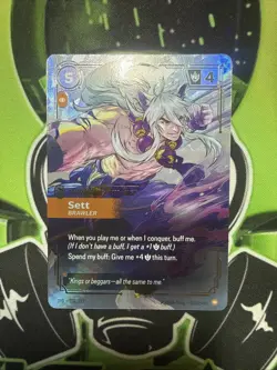 Sett Brawler SFD 232/221 Overnumber Spiritforged Riftbound League of Legends - Image 3