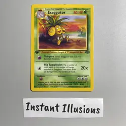 Exeggutor - Jungle Set 1st Edition Pokemon Tcg Vintage 35 - Image 1