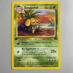 Exeggutor - Jungle Set 1st Edition Pokemon Tcg Vintage 35 - Image 2
