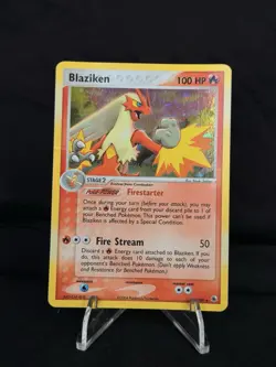 Pokemon Blaziken 3/109 Battle Stadium Holo Rare 100HP Stage 2 English TCG - Image 1