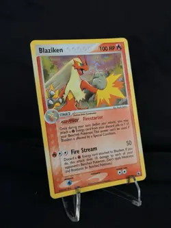 Pokemon Blaziken 3/109 Battle Stadium Holo Rare 100HP Stage 2 English TCG - Image 2