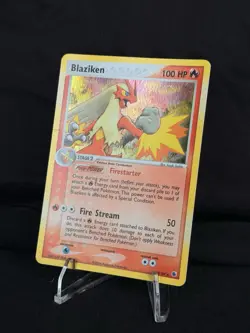 Pokemon Blaziken 3/109 Battle Stadium Holo Rare 100HP Stage 2 English TCG - Image 3