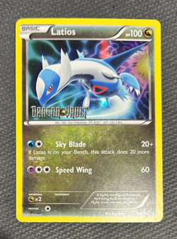 Pokemon Latios 10/20 Dragon Vault Holo Rare Stamped - NM - Image 1