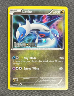 Pokemon Latios 10/20 Dragon Vault Holo Rare Stamped - NM - Image 2