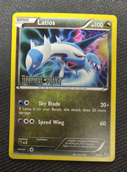 Pokemon Latios 10/20 Dragon Vault Holo Rare Stamped - NM - Image 3