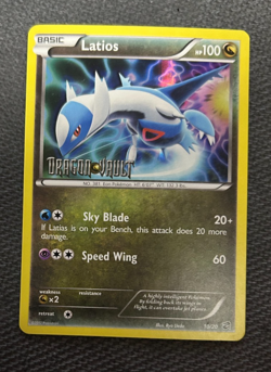 Pokemon Latios 10/20 Dragon Vault Holo Rare Stamped - NM - Image 4