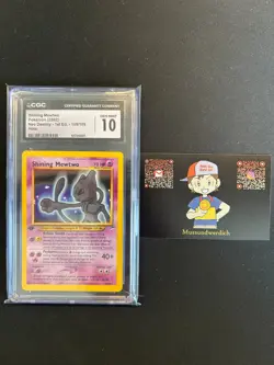 CGC 10 1st Edition Shining Mewtwo Neo Destiny Pokemon Karte 109/105 - Image 1