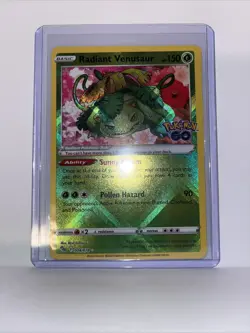 Radiant Venusaur 004/078 Pokemon Go Holo - Image 1