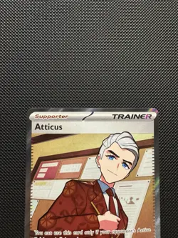 Pokemon TCG Atticus 134/131 Sv: Prismatic Evolutions Ultra Rare Near Mint - Image 3