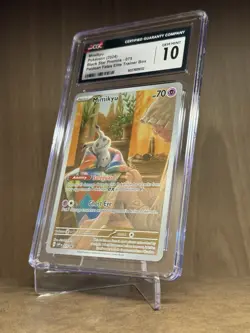 CGC 10 - Mimikyu 075 - Black Star Promos - Paldean Fate ETB - Pokemon TCG - Image 3