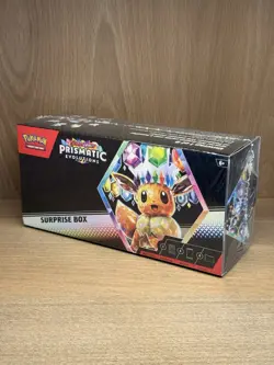Prismatic Evolutions Surprise Box (Sealed Boxes) - Scarlet & Violet Pokemon TCG - Image 1