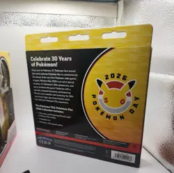 2 x pokemon day Collection boxes. featuring Pikachu Promo Card and Coin 2026 - Image 3