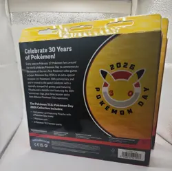 2 x pokemon day Collection boxes. featuring Pikachu Promo Card and Coin 2026 - Image 4