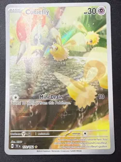 Cutiefly 172/162 Temporal Forces English Illustration Rare Pokemon Card TCG NM - Image 1