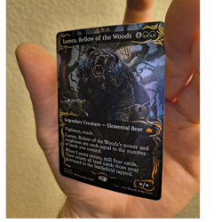 Wizards of the Coast Lumra, Bellow of the Woods Legendary Creature Green Foil B… - Image 1