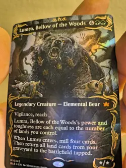 Wizards of the Coast Lumra, Bellow of the Woods Legendary Creature Green Foil B… - Image 4