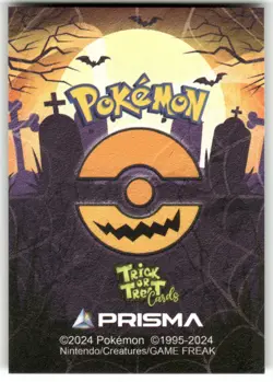 Scrafty #48- Cracked Ice Holo - Prisma Trick or Treat Cards - Pokemon - Image 2