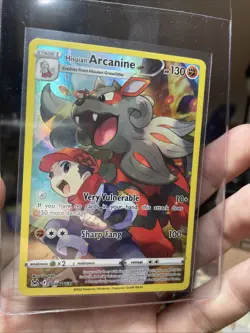 2022 Pokemon SWSH Lost Origin ARCANINE! TG08/TG3 Ultra Rare Trainer Gallery - Image 1