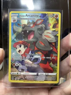 2022 Pokemon SWSH Lost Origin ARCANINE! TG08/TG3 Ultra Rare Trainer Gallery - Image 2