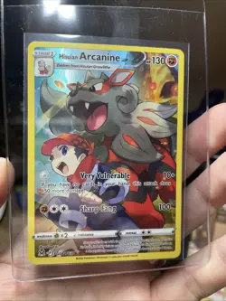 2022 Pokemon SWSH Lost Origin ARCANINE! TG08/TG3 Ultra Rare Trainer Gallery - Image 5
