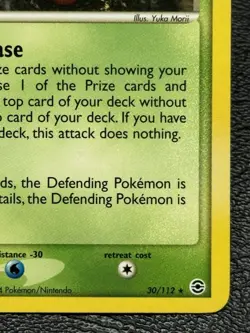 Tangela 30/112 - Yuka Morii Art - Vintage Pokemon TCG: FireRed & LeafGreen - NM - Image 4